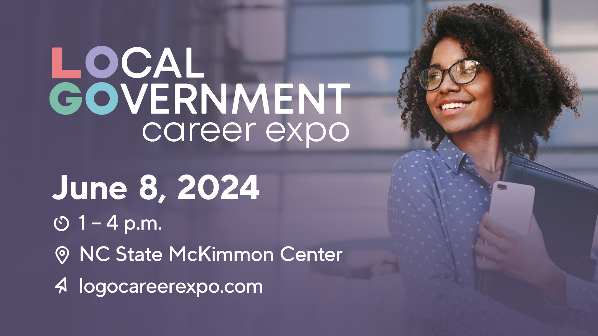 Local government career expo banner